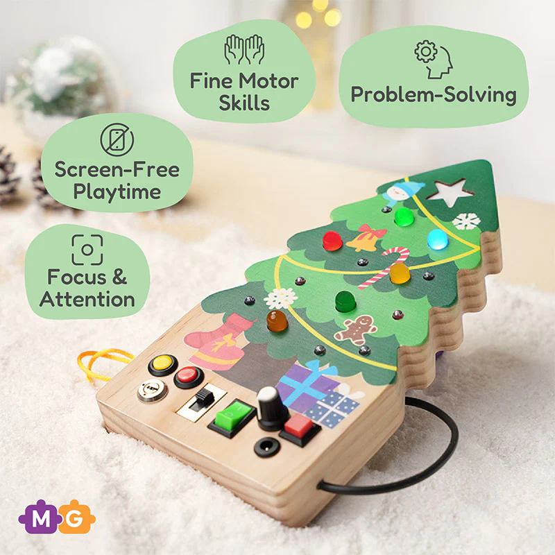 Montessori Christmas Switch Board - Image 4
