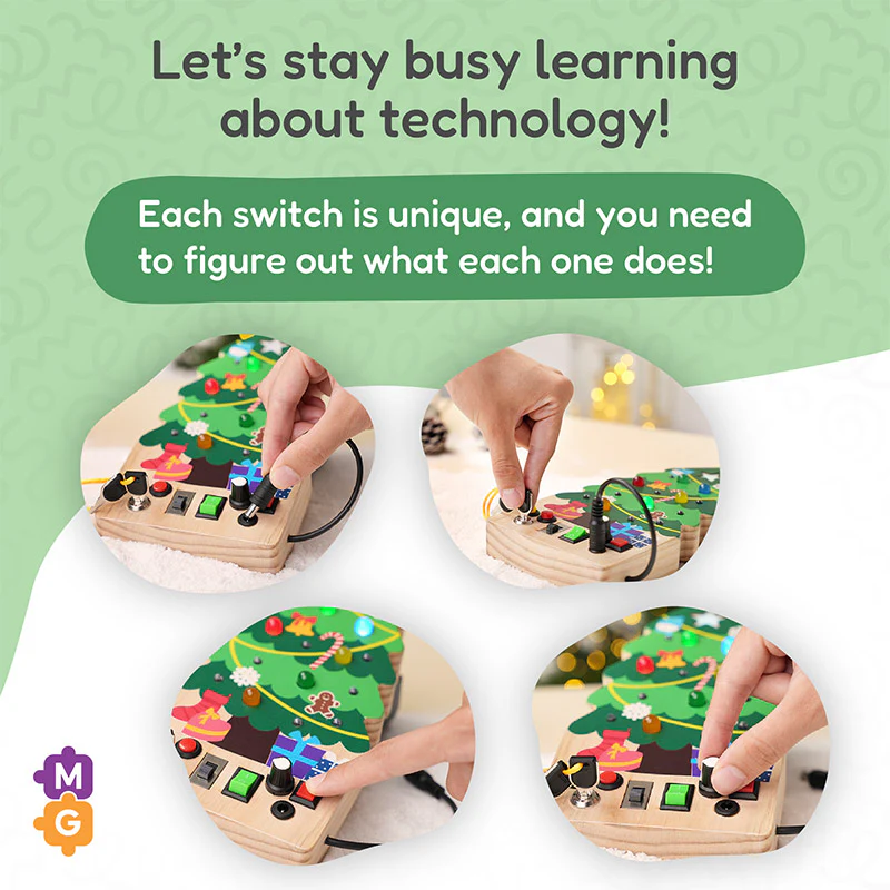 Montessori Christmas Switch Board - Image 5