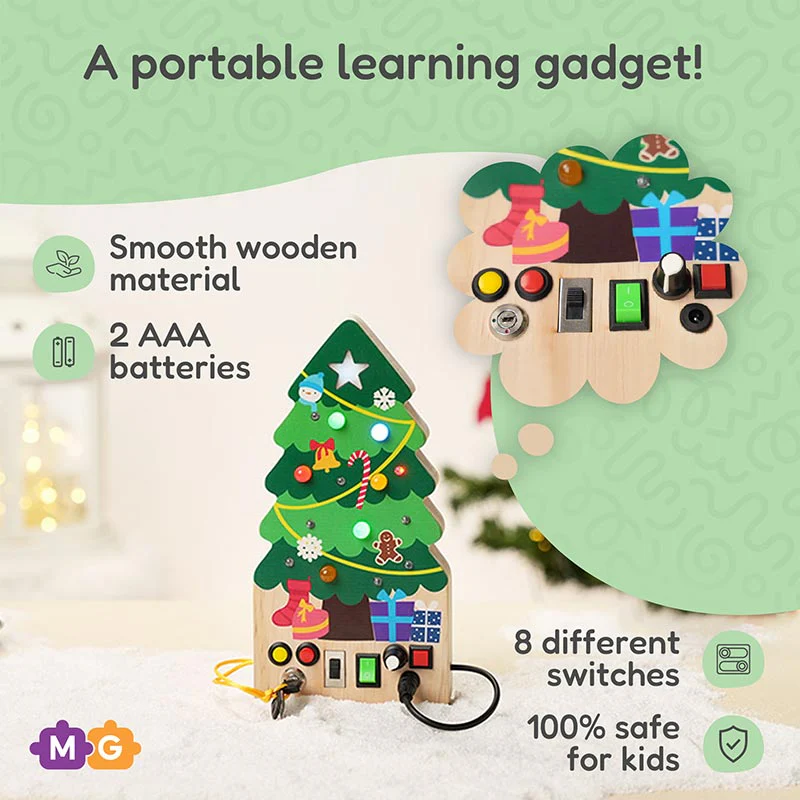 Montessori Christmas Switch Board - Image 7