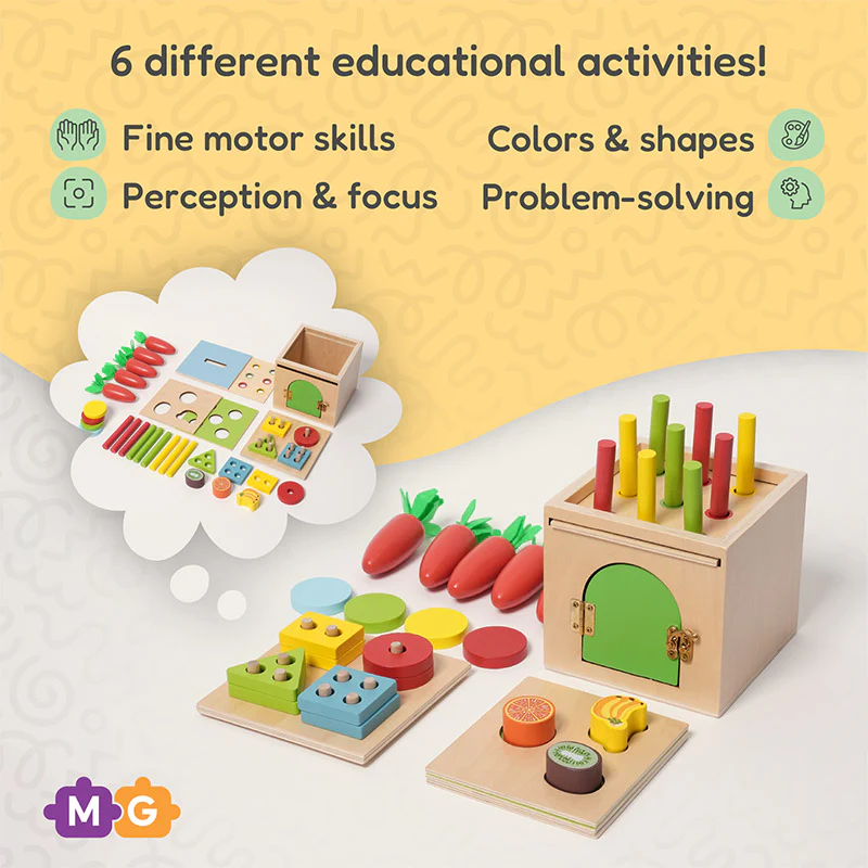 Montessori 6-in-1 Sorting Tool - Image 4