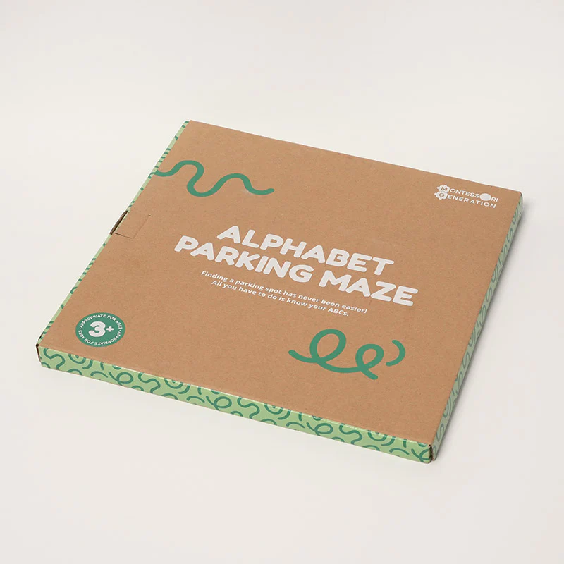 Montessori Alphabet Parking Maze - Image 16