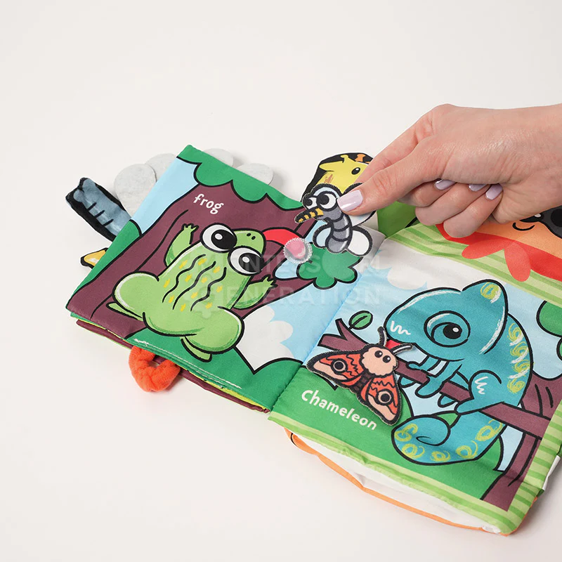 Montessori Baby Cloth Book - Image 13
