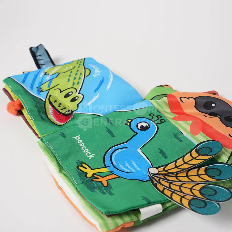 Montessori Baby Cloth Book - Image 9