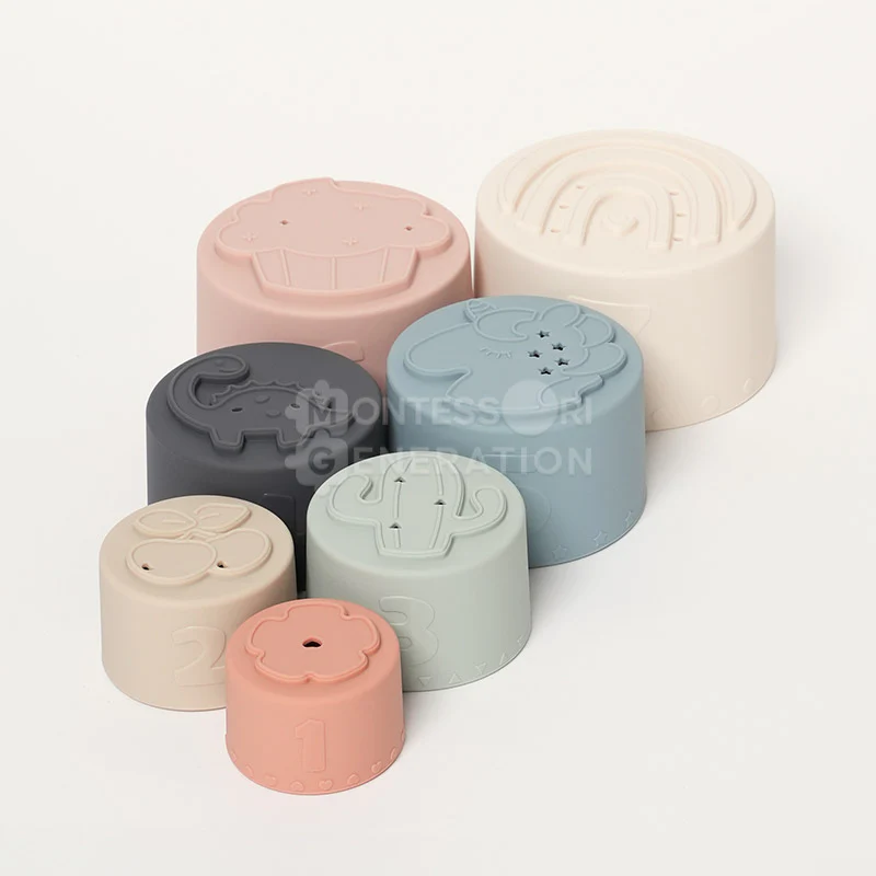 Montessori Baby Stacking Cups - Image 10