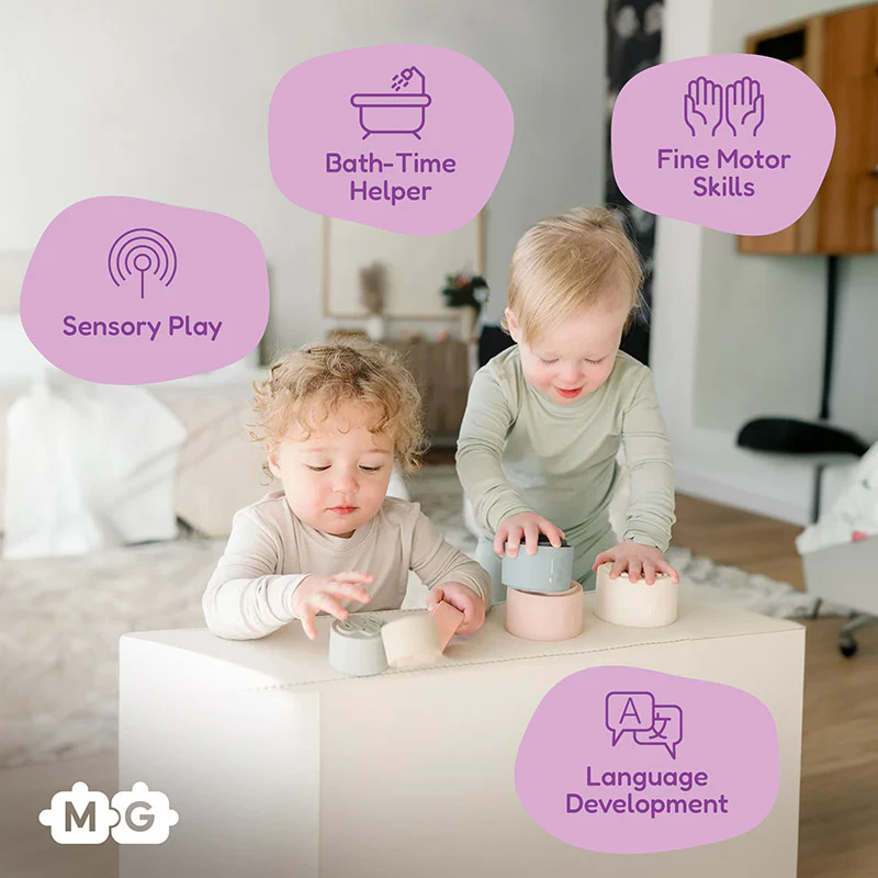 Montessori Baby Stacking Cups - Image 3