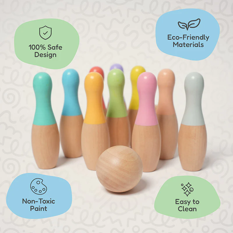 Montessori Bowling Set - Image 3