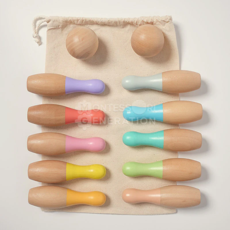Montessori Bowling Set - Image 8