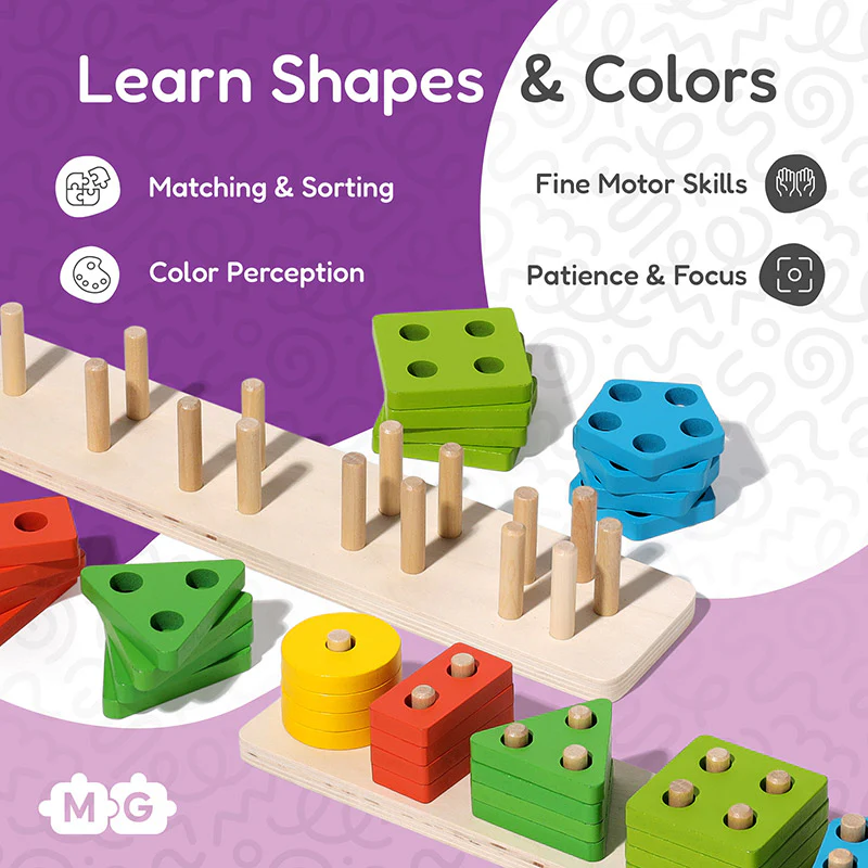 Montessori Building Blocks - Image 3