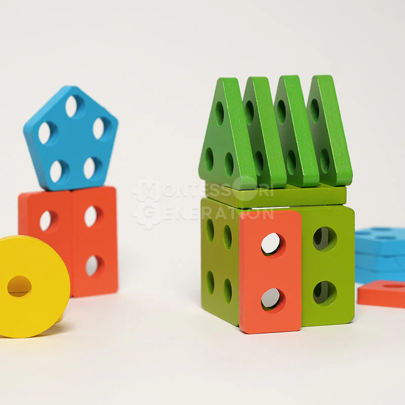 Montessori Building Blocks - Image 7