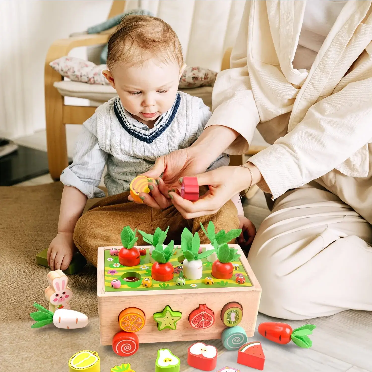 Montessori Carrot Wheels - Image 11
