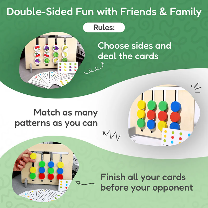 Montessori Double-Sided Matching Game - Image 3