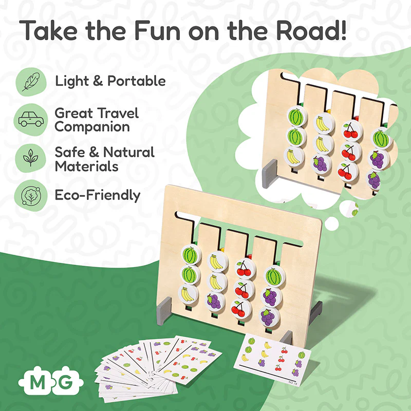 Montessori Double-Sided Matching Game - Image 7