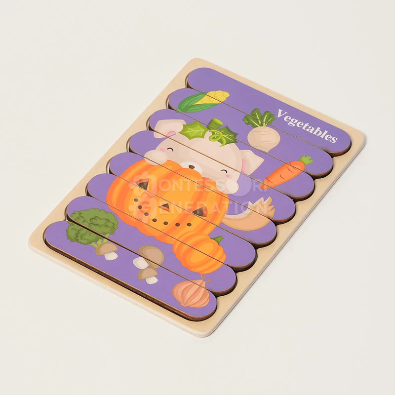 Montessori Double-Sided Puzzles (5 Pack) - Image 15