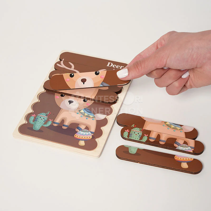 Montessori Double-Sided Puzzles (5 Pack) - Image 5