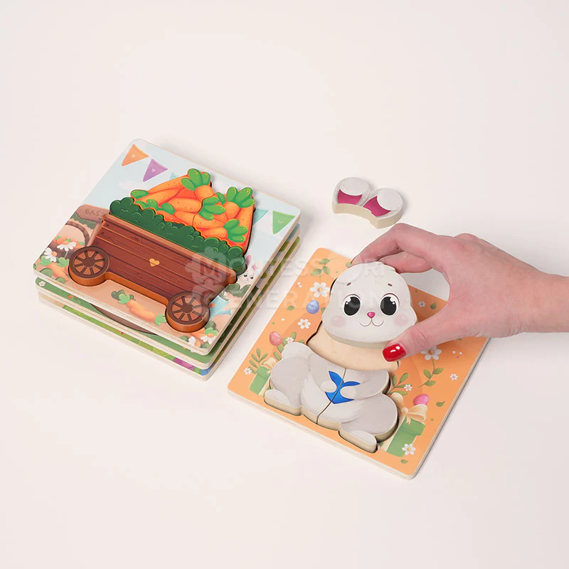 Montessori Easter Puzzles (4 Pack) - Image 6