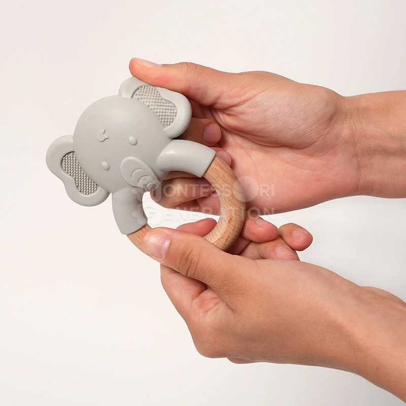 Montessori Elephant Teether - Image 2