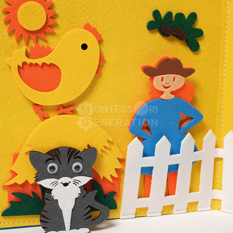 Montessori Farm Busy Book - Image 11