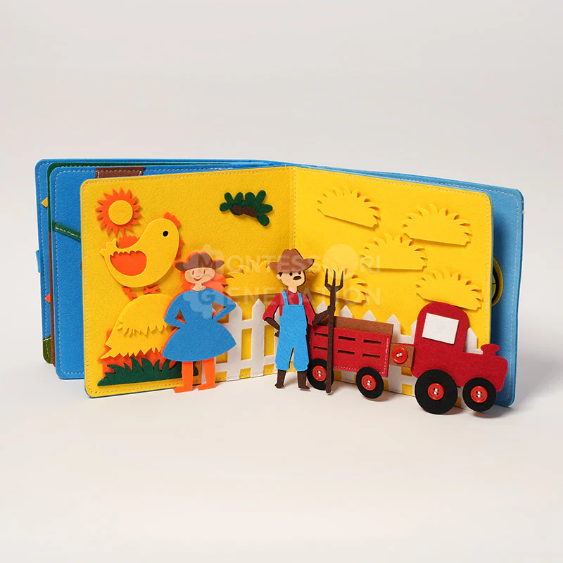 Montessori Farm Busy Book - Image 4