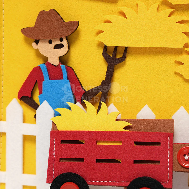 Montessori Farm Busy Book - Image 8