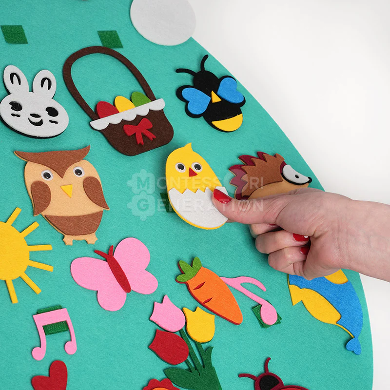 Montessori Felt Bunny - Image 10