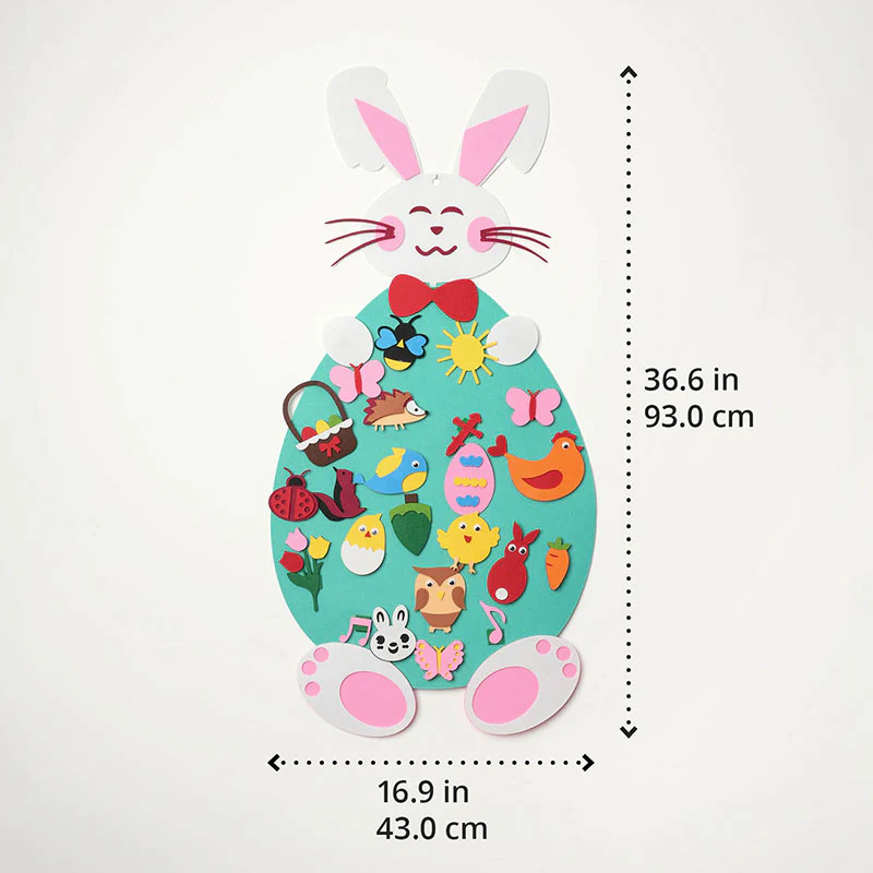 Montessori Felt Bunny - Image 19