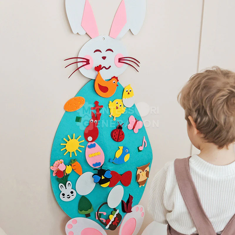 Montessori Felt Bunny - Image 5