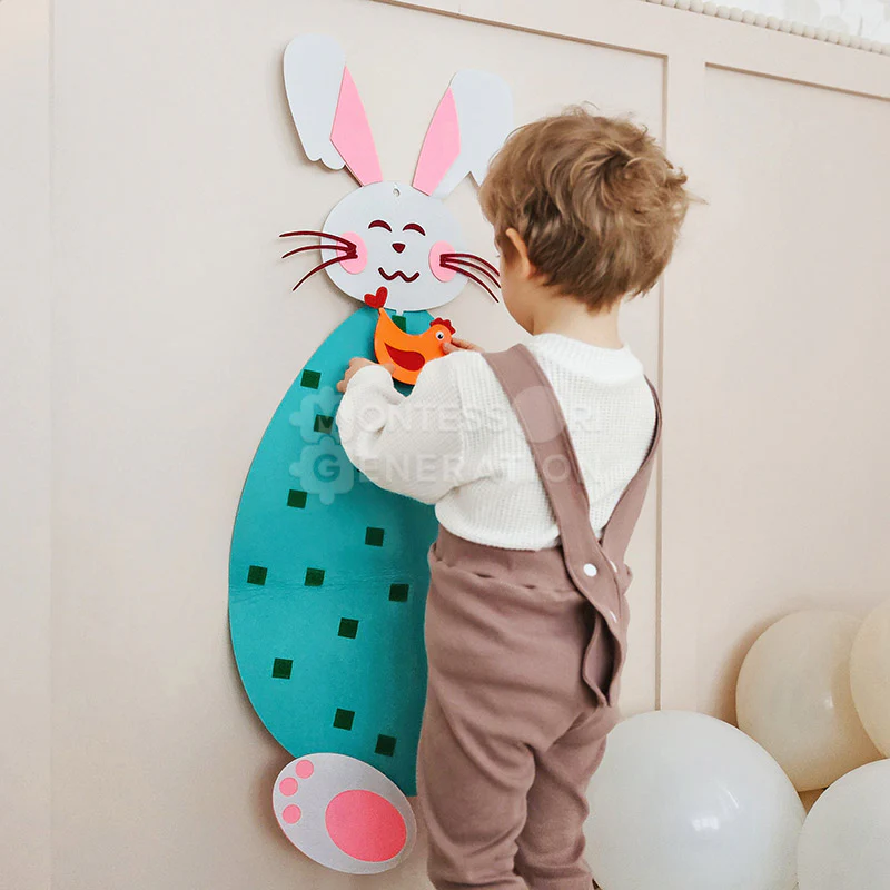 Montessori Felt Bunny - Image 8