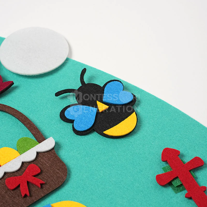 Montessori Felt Bunny - Image 9