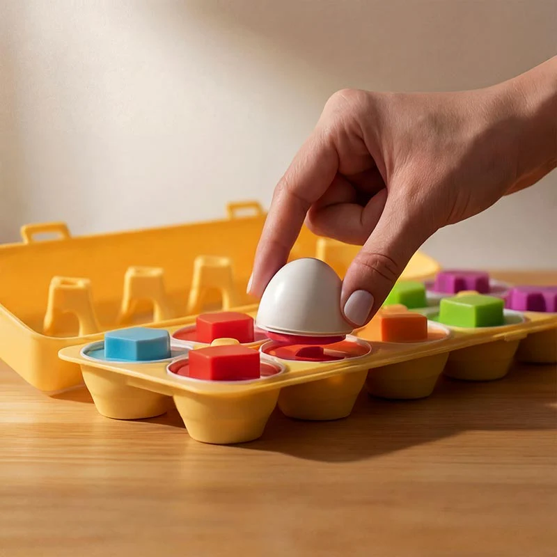 Montessori Geometric Eggs - Image 10