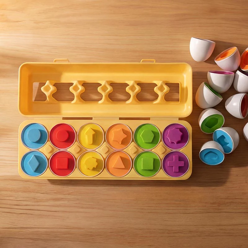 Montessori Geometric Eggs - Image 11
