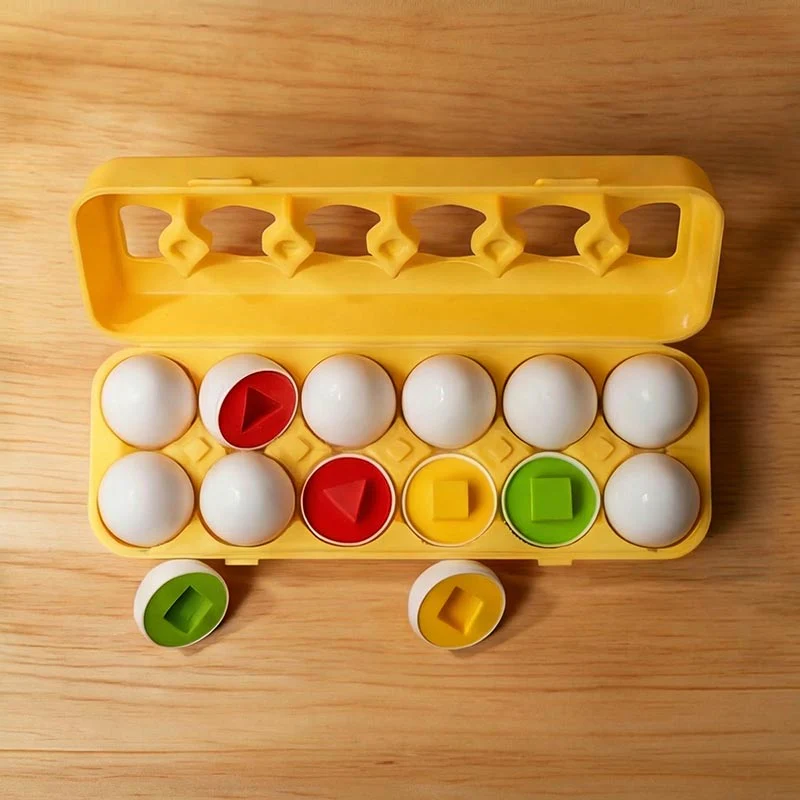 Montessori Geometric Eggs - Image 13