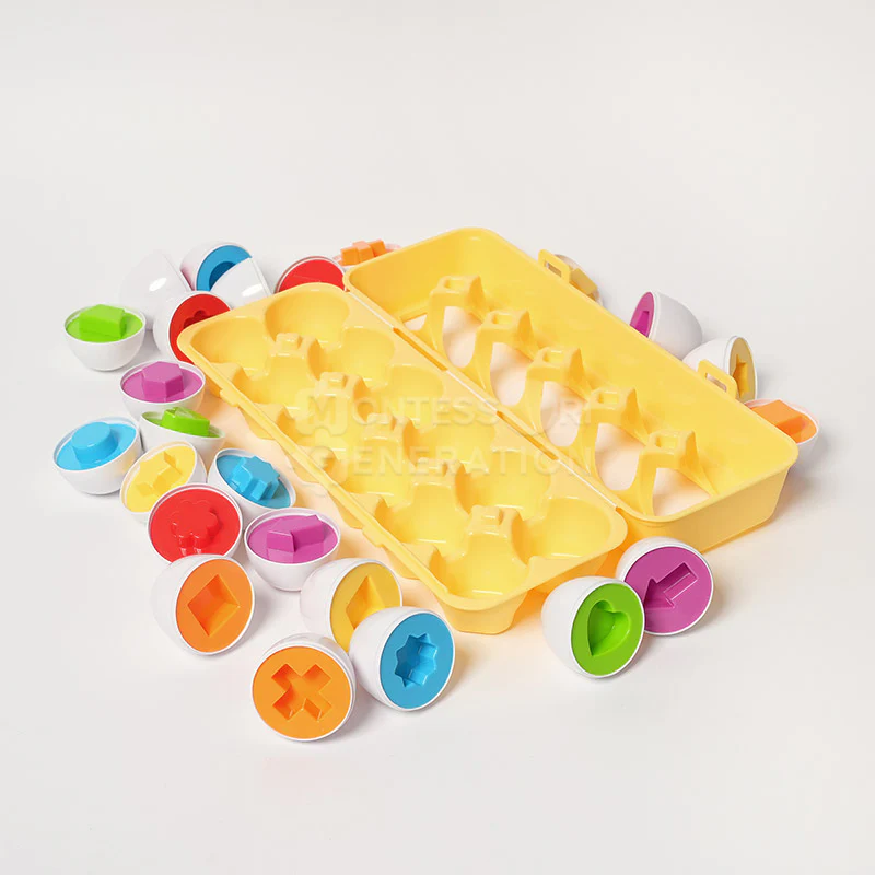 Montessori Geometric Eggs - Image 18