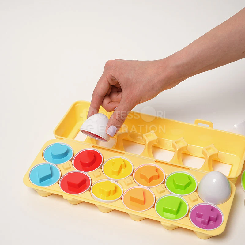 Montessori Geometric Eggs - Image 19