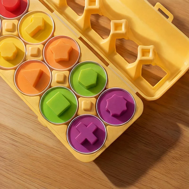 Montessori Geometric Eggs - Image 4