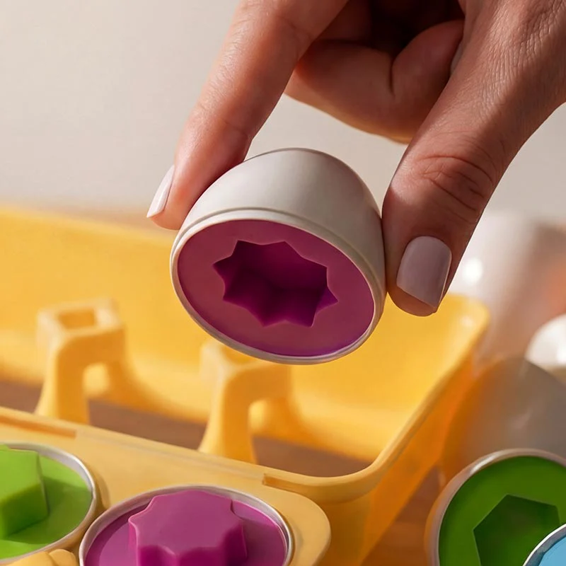Montessori Geometric Eggs - Image 5