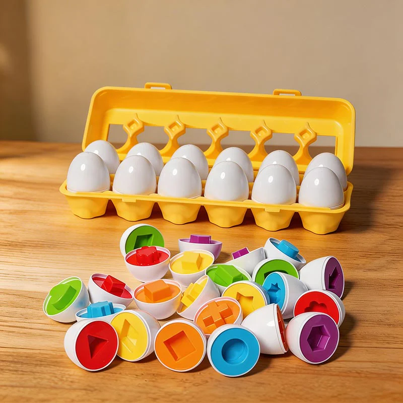 Montessori Geometric Eggs - Image 9