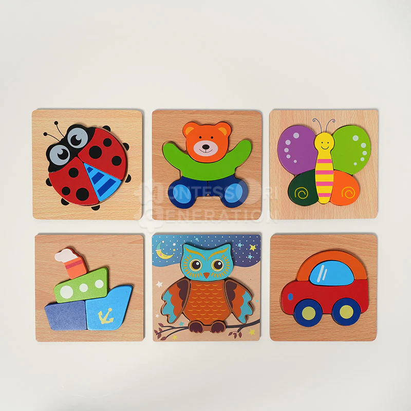 Montessori Happy Puzzles (6 Pack) - Image 16