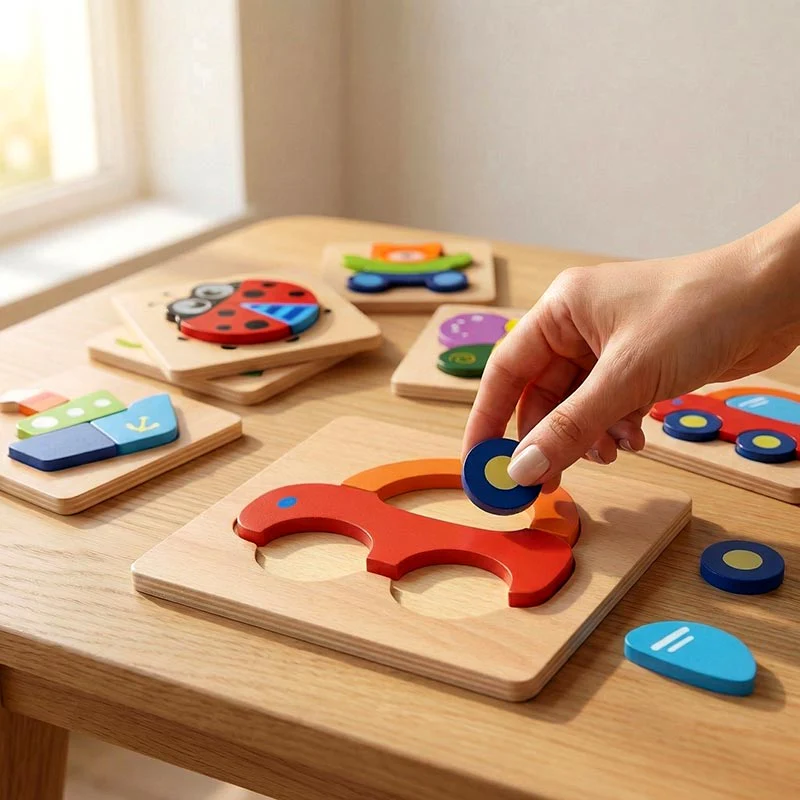 Montessori Happy Puzzles (6 Pack) - Image 3