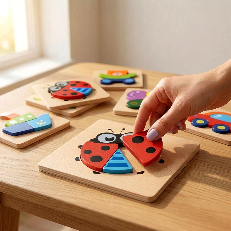 Montessori Happy Puzzles (6 Pack) - Image 4