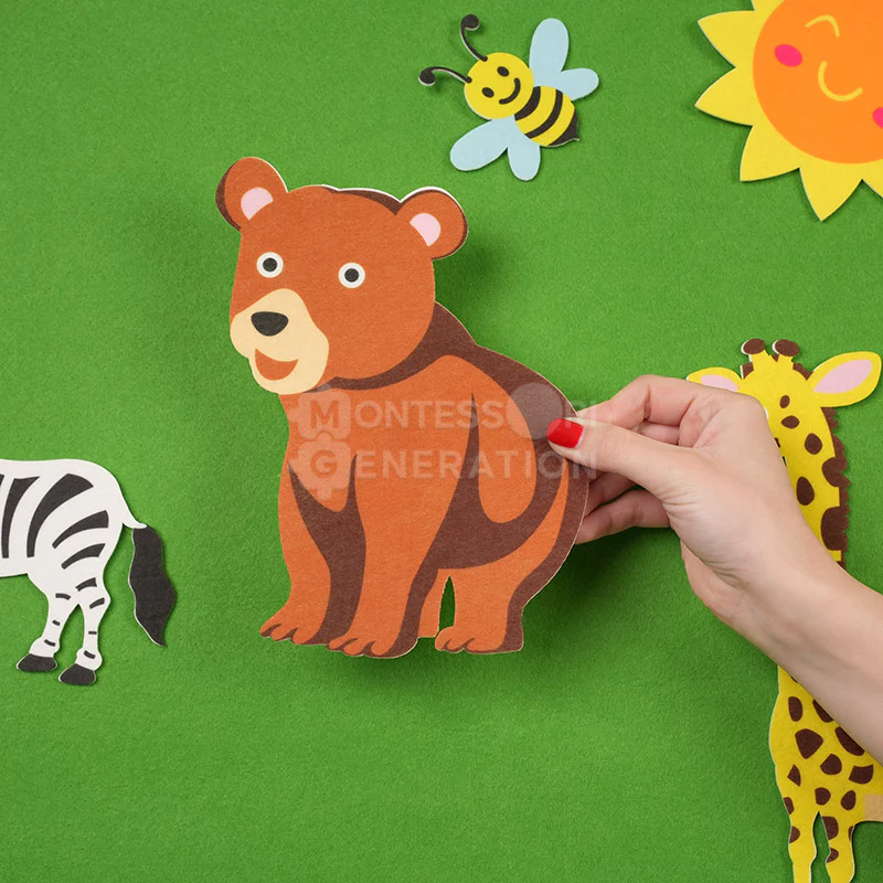 Montessori Learning Felt Board - Image 11