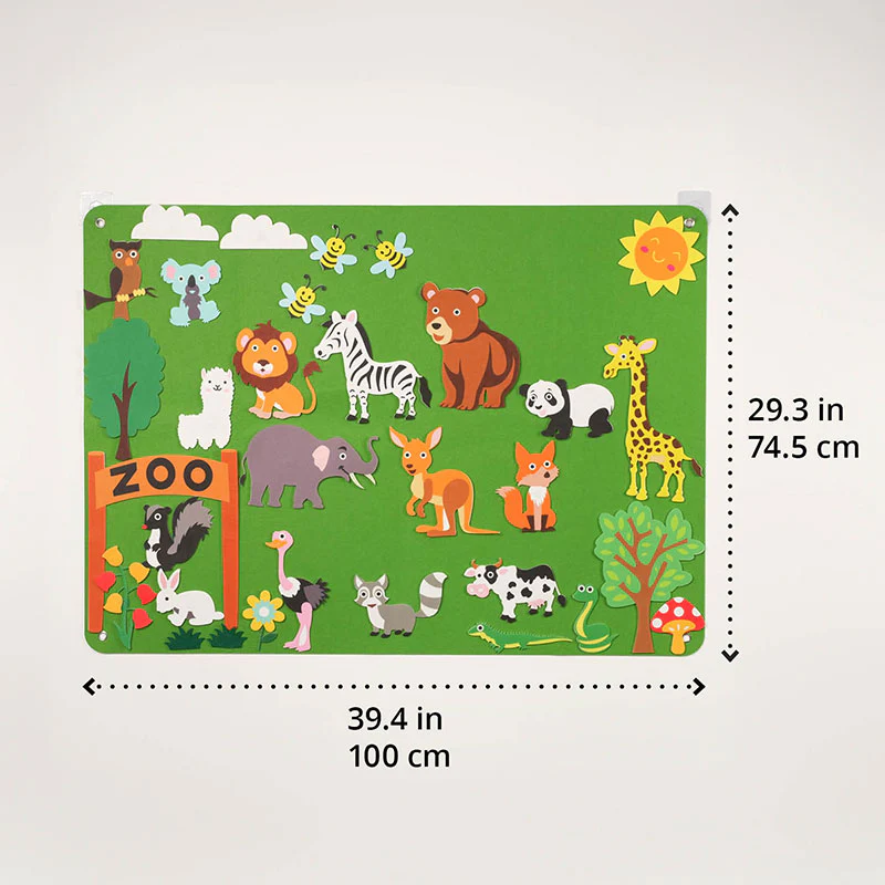 Montessori Learning Felt Board - Image 15