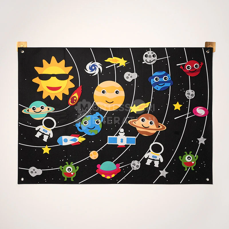 Montessori Learning Felt Board - Image 2