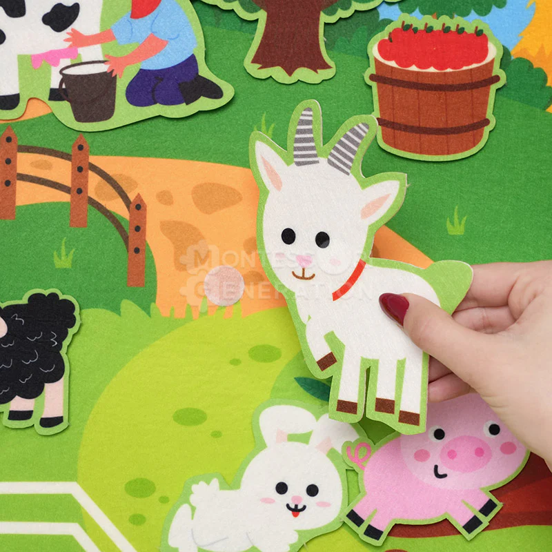 Montessori Learning Felt Board - Image 7