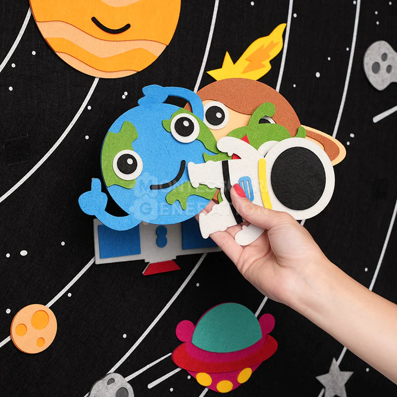 Montessori Learning Felt Board - Image 8