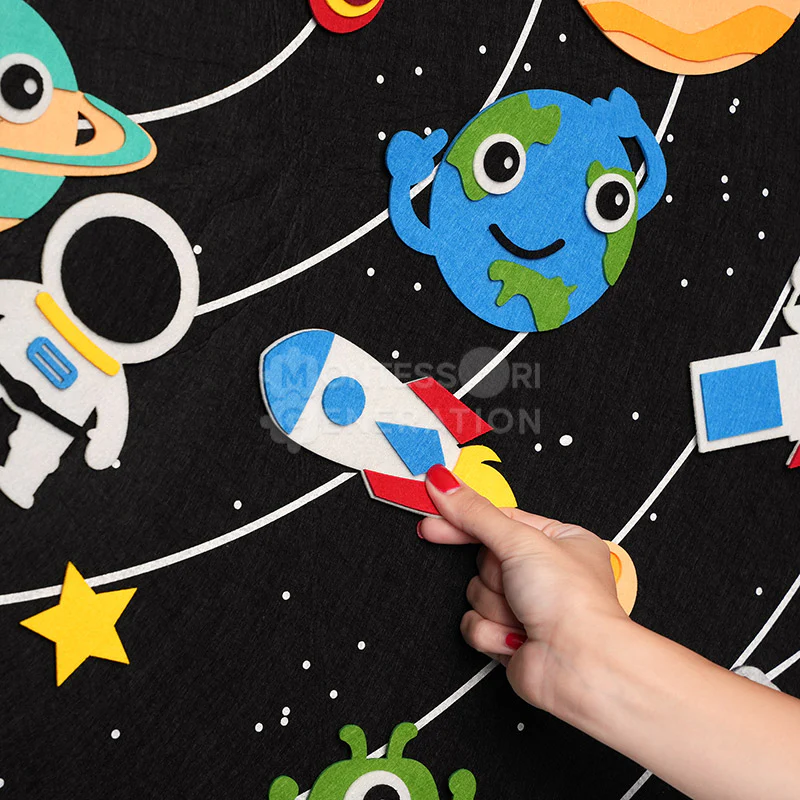 Montessori Learning Felt Board - Image 9