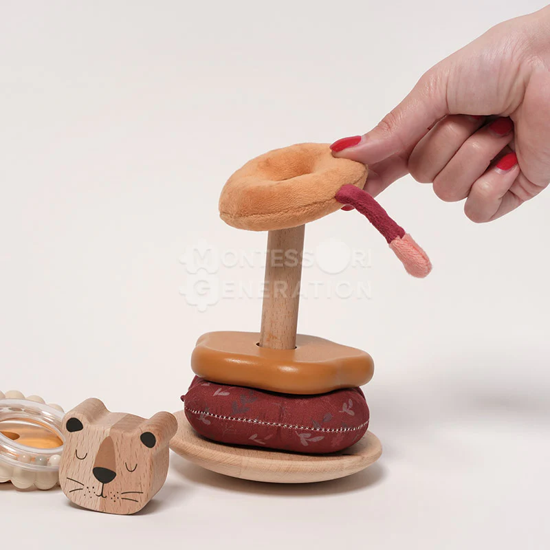 Montessori Little Lion Stacker - Image 5