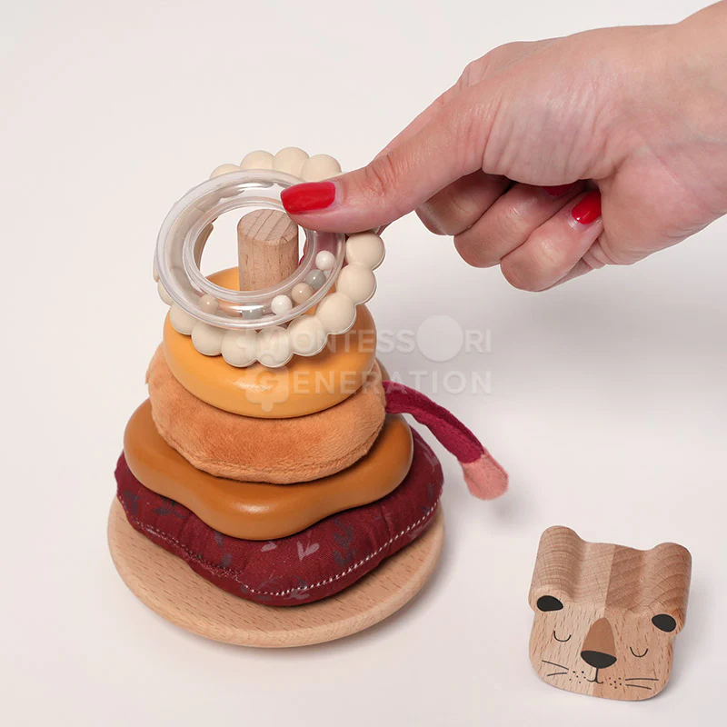 Montessori Little Lion Stacker - Image 7