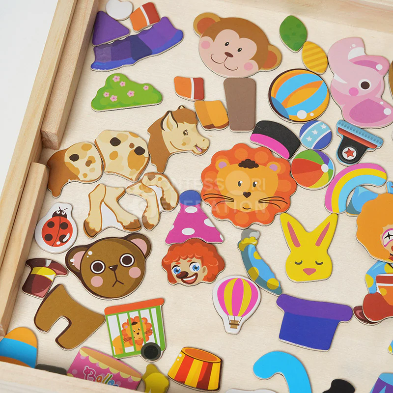 Montessori Magnetic Circus Board - Image 11