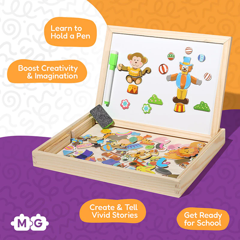 Montessori Magnetic Circus Board - Image 9