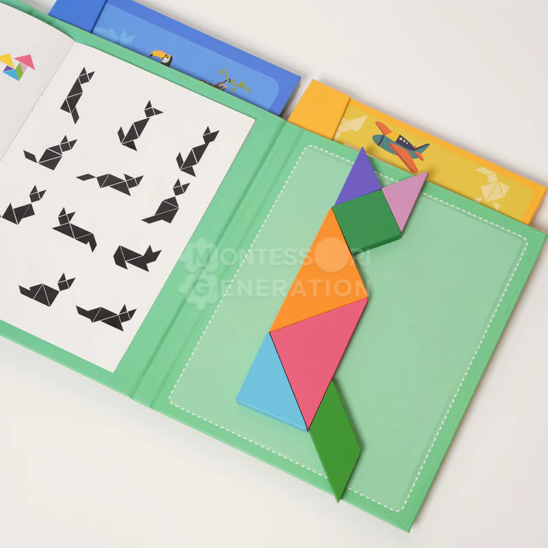 Montessori Magnetic Tangram Book - Image 11